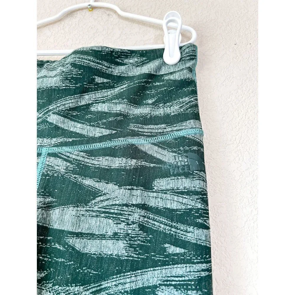 The North Face Women's Green Brush Leggings, Size Medium